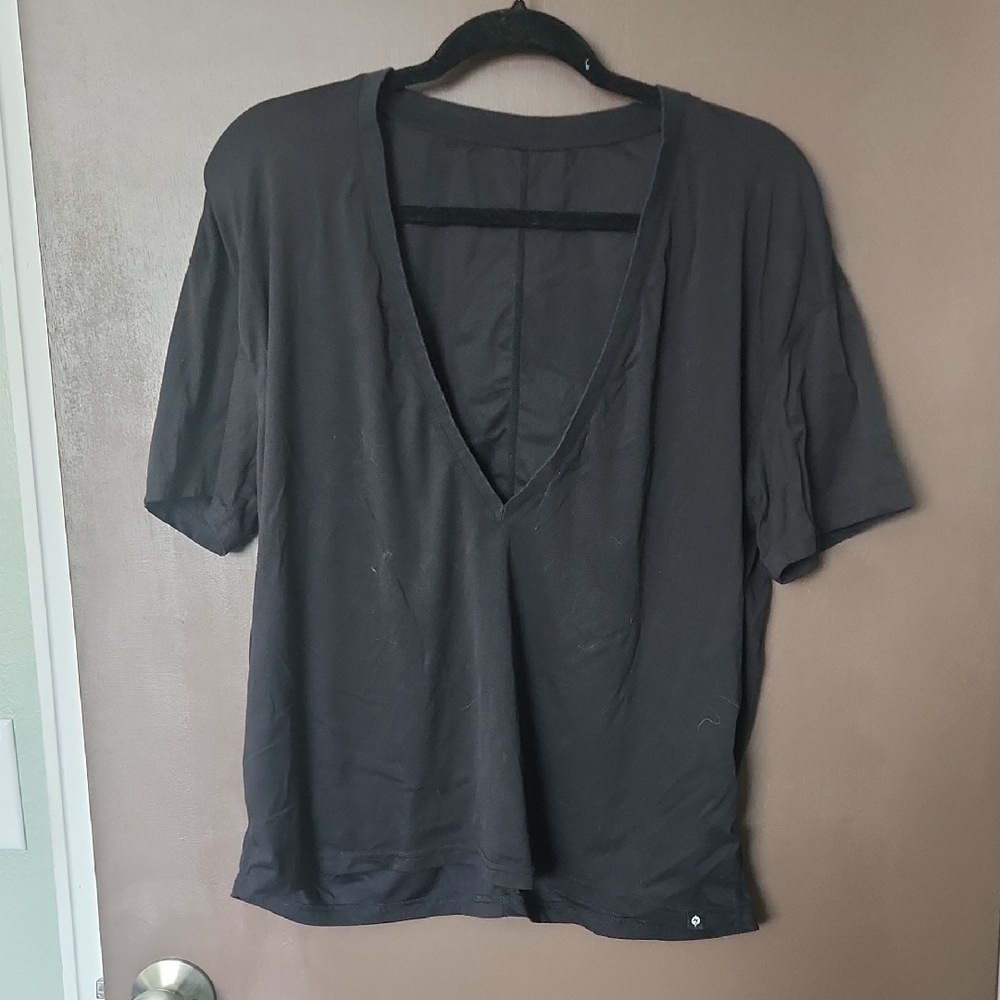 POPFLEX Black Short Sleeve Tee